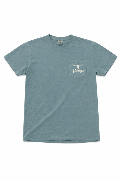 Longhorn Pocket Tee