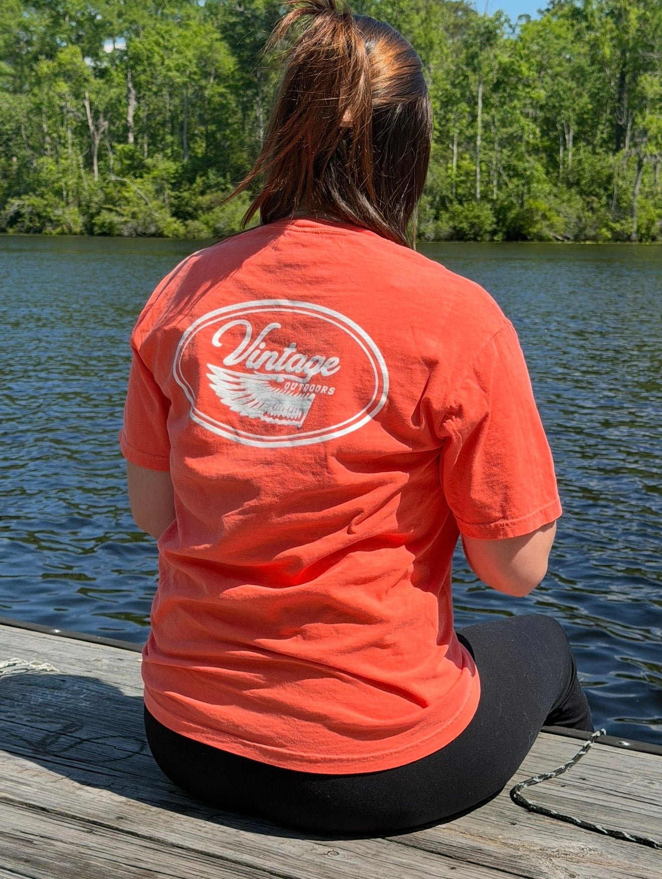 Vintage Outdoor Logo Tee